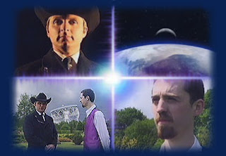 Four stills from the film