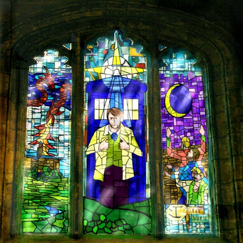 Stained glas window